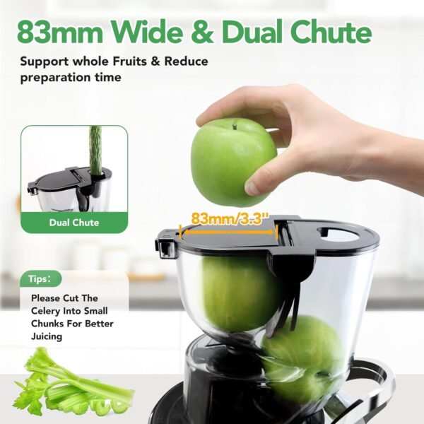 Aeitto Cold Press Juicer Review High Juice Yield and Easy Cleaning Masticating Juicer