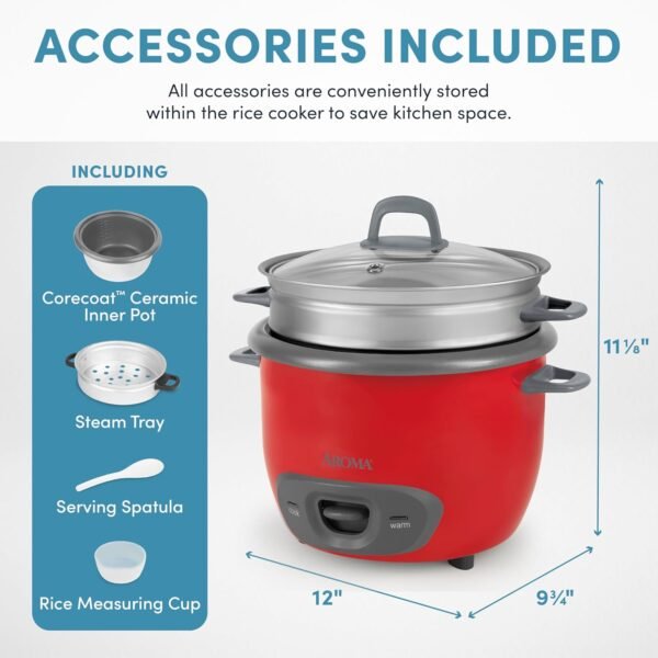Aroma 14-Cup Rice Cooker Review Steaming and Cooking Made Effortless