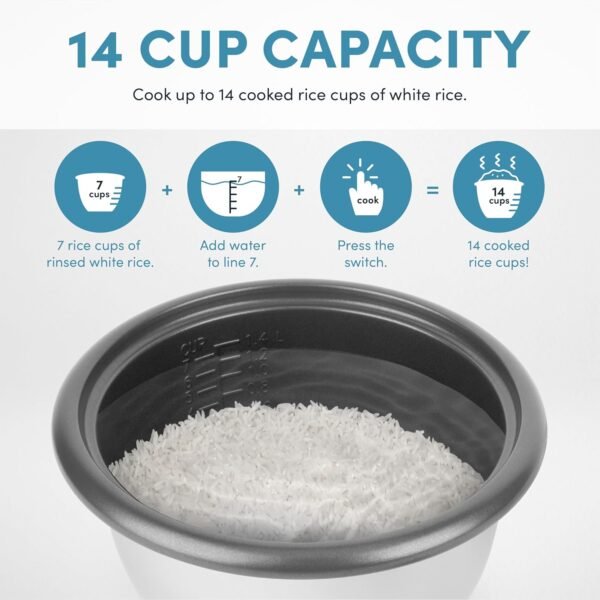 Aroma 14-Cup Rice Cooker Review Steaming and Cooking Made Effortless