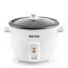 Aroma Housewares ARC-360-NGP 20-Cup Pot-Style Rice Cooker & Food Steamer, White