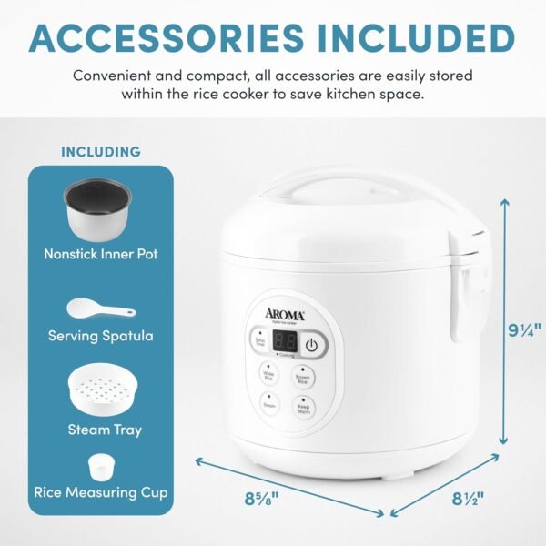 Aroma Rice Cooker Review Discover Why This 8 Cup Digital Steamer Excels