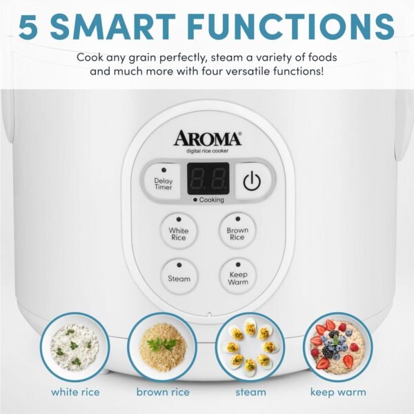Aroma Rice Cooker Review Discover Why This 8 Cup Digital Steamer Excels