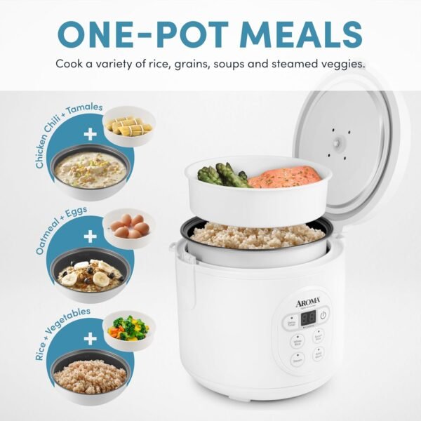 Aroma Rice Cooker Review Discover Why This 8 Cup Digital Steamer Excels