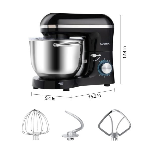 Aucma Stand Mixer Review Powerful 6.5QT Kitchen Appliance with 660W Motor and Attachments