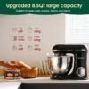 Aucma Stand Mixer Review Powerful 8.5QT Kitchen Mixer with Quiet 900W Motor
