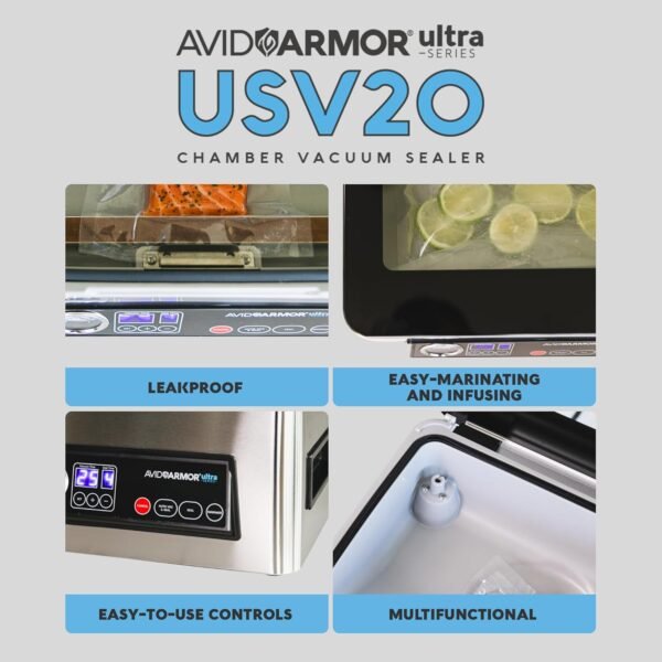 Avid Armor USV20 Vacuum Sealer Machine Review Best for Meat and Wet Foods Avid Armor USV20 Vacuum Sealer Machine Review Best for Meat and Wet Foods