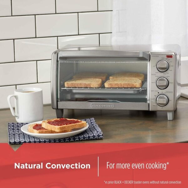 BLACK+DECKER Toaster Oven Review Discover Even Cooking with Natural Convection Technology