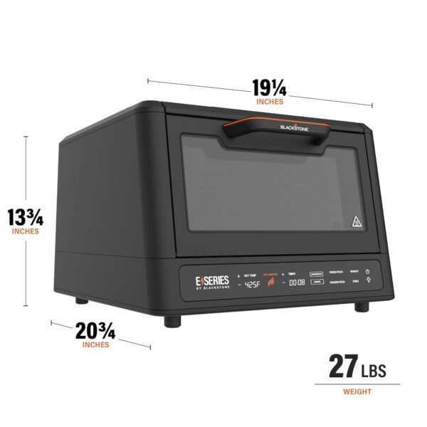 Blackstone E-Series Electric Pizza Oven and Air Fryer Combo Review Unveils Versatility