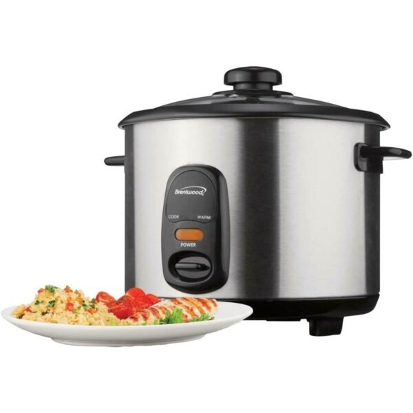Brentwood Rice Cooker TS-10 Review Unveils Powerful 5-Cup Stainless Steel Performance