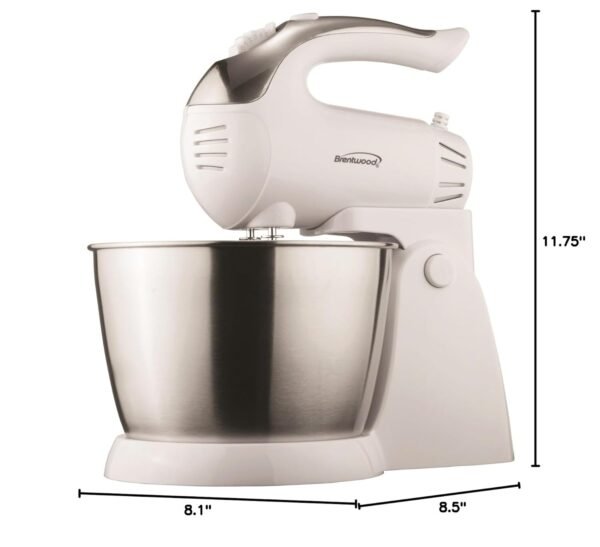 Brentwood Stand Mixer Review 5-Speed Turbo Powerful Kitchen Appliance Insights