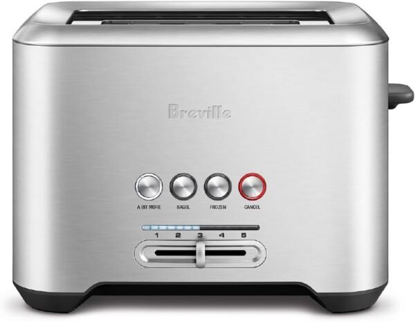 Breville Bit More Toaster 2 Slice BTA70XL, Brushed Stainless Steel Breville Bit More Toaster 2 Slice BTA70XL, Brushed Stainless Steel