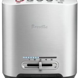 Breville Die-Cast Smart Toaster, 2-Slice, Brushed Stainless Steel Breville Die-Cast Smart Toaster, 2-Slice, Brushed Stainless Steel