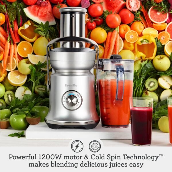 Breville Juice Fountain Cold XL Centrifugal Juicer Review Unveiling Speed and Cold Spin Technology Benefits