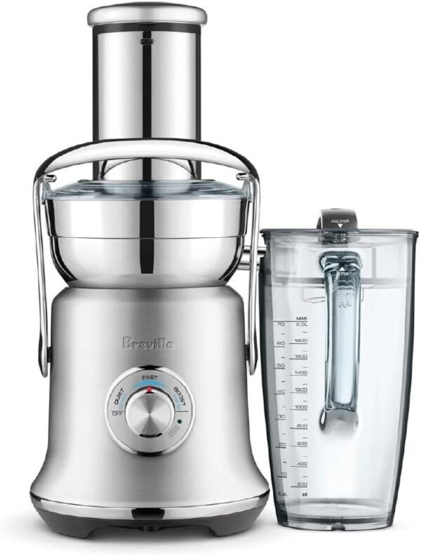 Breville RM-BJE830BSS1BUS1 Juice Fountain Cold XL, Brushed Stainless Steel (Renewed)