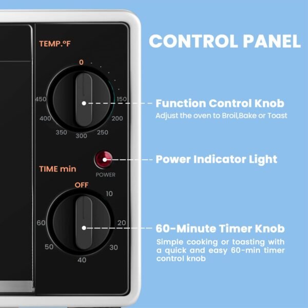 COMFEE Mini Toaster Oven Review Small Powerful 3 in 1 Countertop Appliance