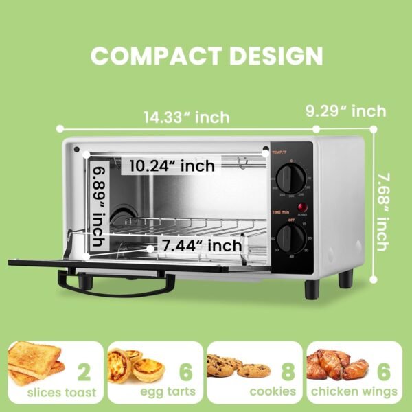 COMFEE Mini Toaster Oven Review Small Powerful 3 in 1 Countertop Appliance