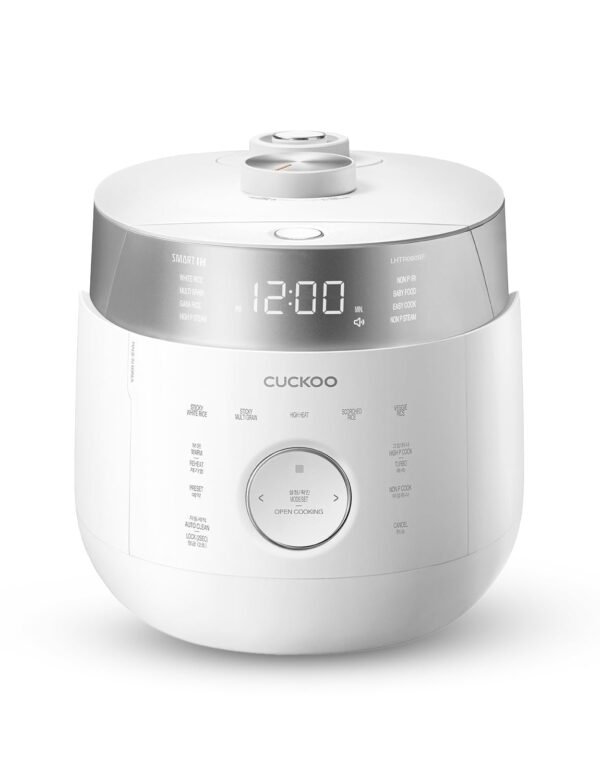 CUCKOO 6-Cup Uncooked / 12-Cup Cooked Induction Heating Twin Pressure Rice Cooker, 16 Menu Modes, Multi-Language Voice Guide, Versatile Grain Multi-Cooker & Pressure Cooker... CUCKOO 6-Cup Uncooked / 12-Cup Cooked Induction Heating Twin Pressure Rice Cooker, 16 Menu Modes, Multi-Language Voice Guide, Versatile Grain Multi-Cooker & Pressure Cooker...