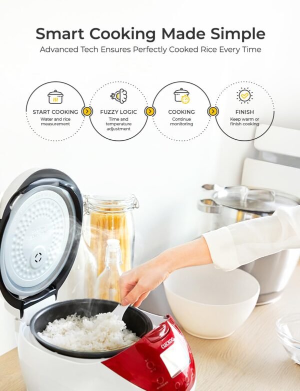 CUCKOO Micom Rice Cooker Review Perfect 6 Cup Capacity and Fuzzy Logic Technology