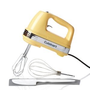 Cuisinart Power Advantage 7-Speed Hand Mixer, Yellow Cuisinart Power Advantage 7-Speed Hand Mixer, Yellow