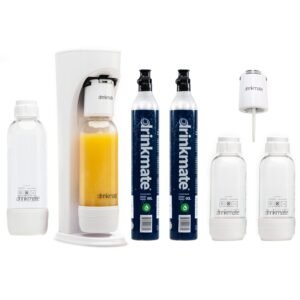 Drinkmate OmniFizz Party Pack - Classic White Drinkmate OmniFizz Party Pack - Classic White