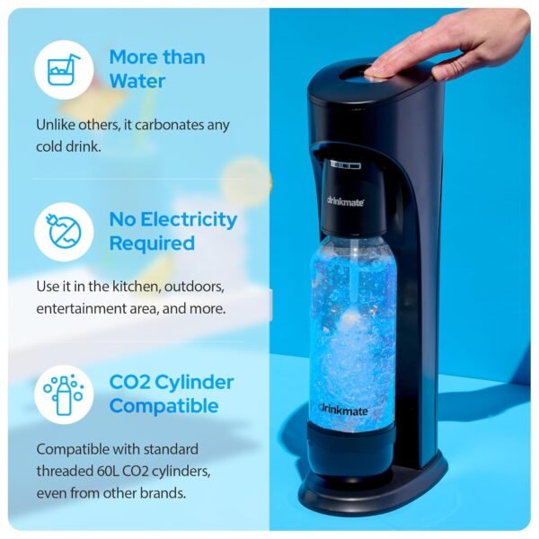 Drinkmate OmniFizz Soda Maker Review Carbonate Any Drink Effortlessly