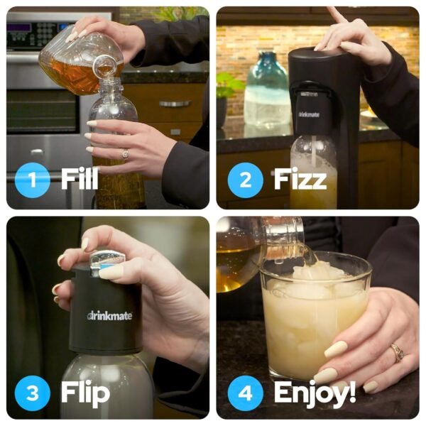 Drinkmate OmniFizz Soda Maker Review Carbonate Any Drink Effortlessly