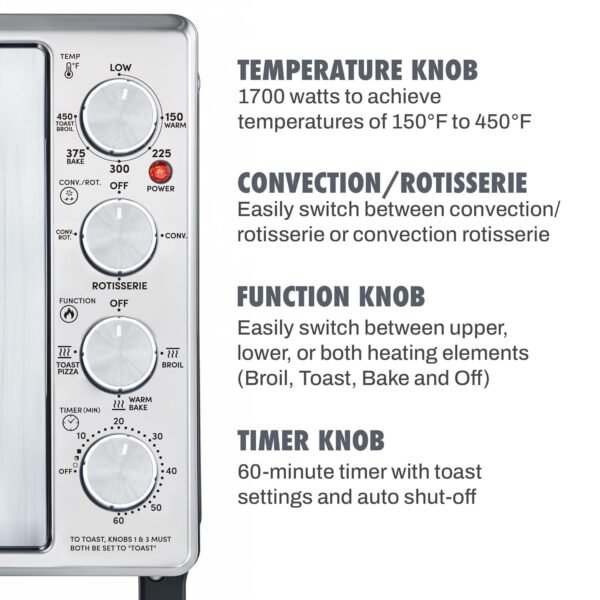 Elite Gourmet Toaster Oven Review 45L Convection French Door Cooking Power