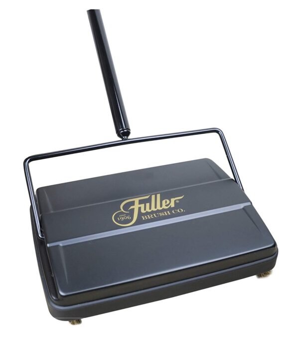 Fuller Brush 17027 Electrostatic Carpet & Floor Sweeper - 9" Cleaning Path - Lightweight - Ideal for Crumby Messes - Works On Carpets & Hard Floor Surfaces - Dark Gray Fuller Brush 17027 Electrostatic Carpet & Floor Sweeper - 9" Cleaning Path - Lightweight - Ideal for Crumby Messes - Works On Carpets & Hard Floor Surfaces - Dark Gray