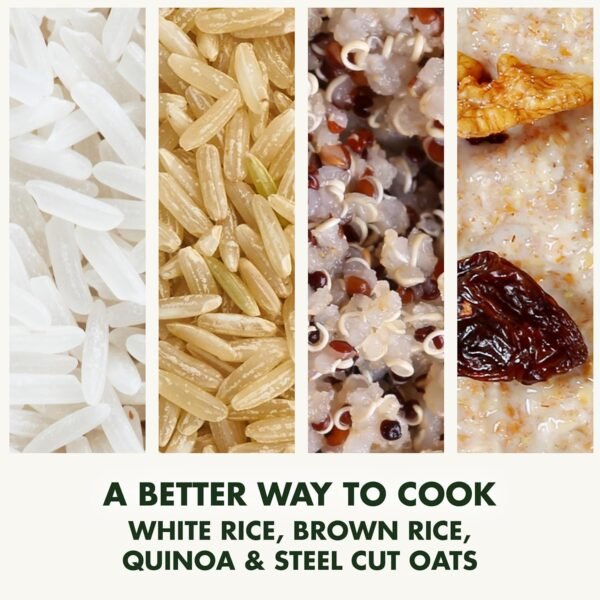 GreenPan Rice Cooker Review Ceramic Nonstick Healthy 4 Cup Smart Grain Technology