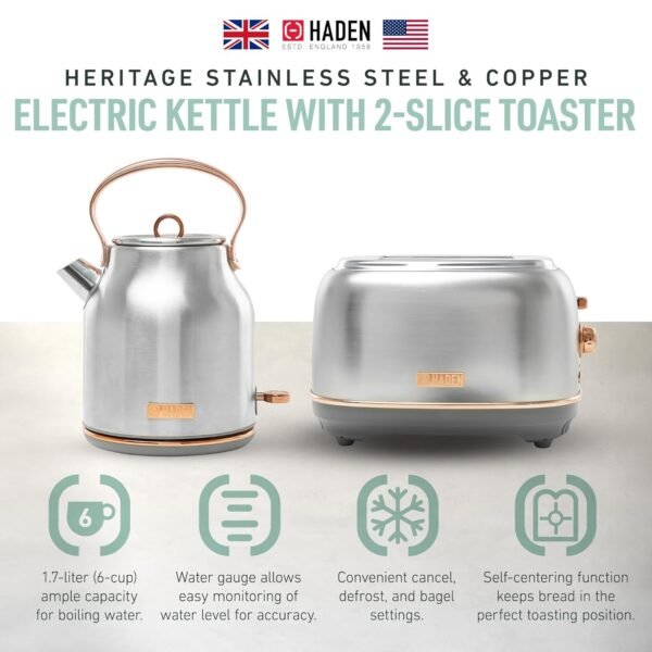 Haden Heritage Toaster and Kettle Review Classic Design Meets Modern Convenience Haden Heritage Toaster and Kettle Review Classic Design Meets Modern Convenience