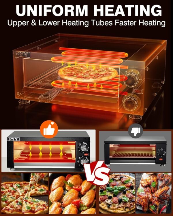 In-Depth Review of PYY Pizza Oven Best Electric Countertop Pizza Maker