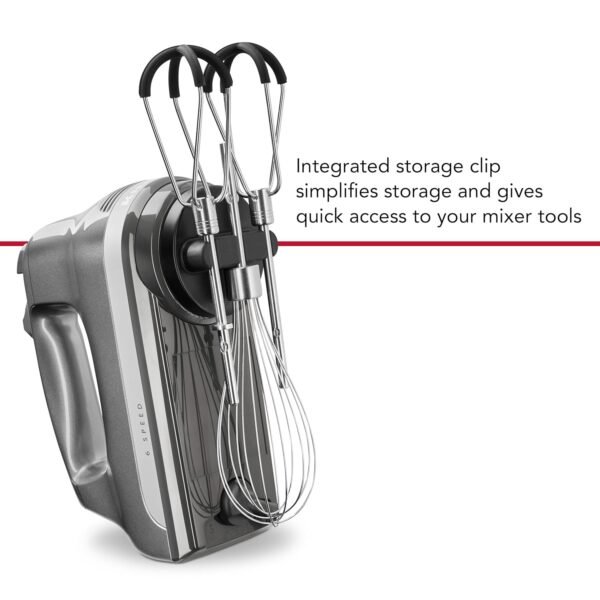 KitchenAid 6 Speed Hand Mixer with Flex Edge Beaters Review for Effortless Baking