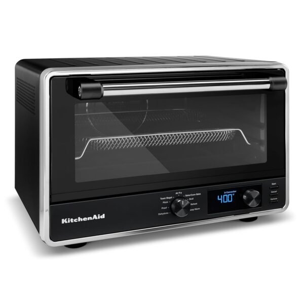 KitchenAid Digital Countertop Oven with Air Fry Review Unveils Crisp Pizza Perfection