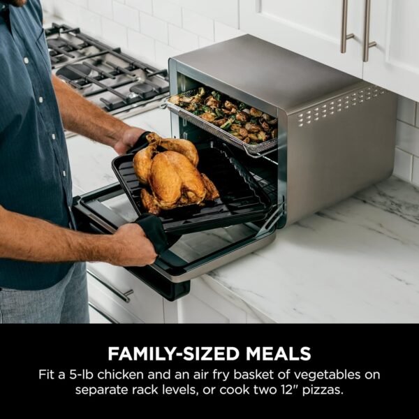 Ninja DT200 Convection Oven Review Fast Family-Sized Meals with 8-in-1 Air Fryer Features