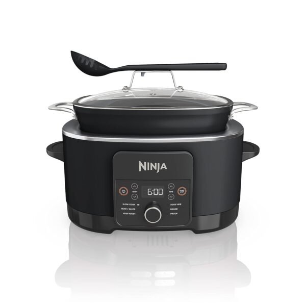 Ninja MC1010 Foodi PossibleCooker PLUS - Sous Vide & Proof 6-in-1 Multi-Cooker, with 8.5 Quarts, Slow Cooker, Dutch Oven & More, Glass Lid & Integrated Spoon, Nonstick, Oven... Ninja MC1010 Foodi PossibleCooker PLUS - Sous Vide & Proof 6-in-1 Multi-Cooker, with 8.5 Quarts, Slow Cooker, Dutch Oven & More, Glass Lid & Integrated Spoon, Nonstick, Oven...