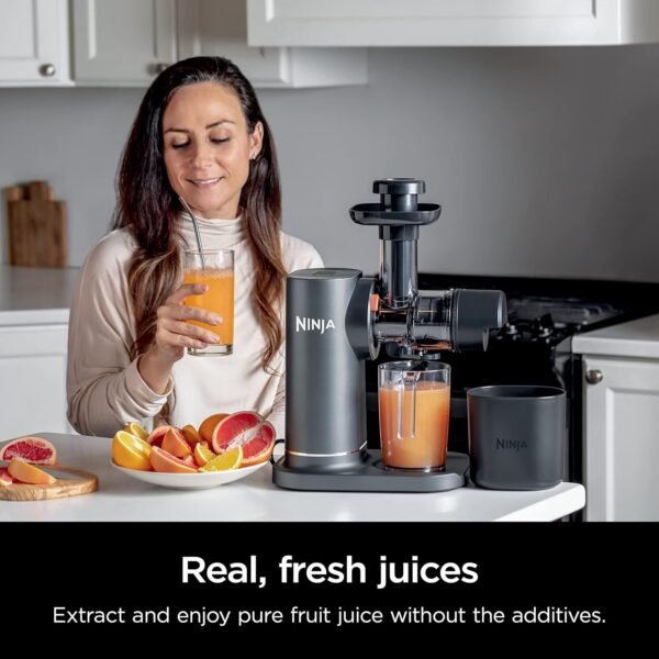 Ninja NeverClog Cold Press Juicer Review Powerful Slow Juicer with Total Pulp Control