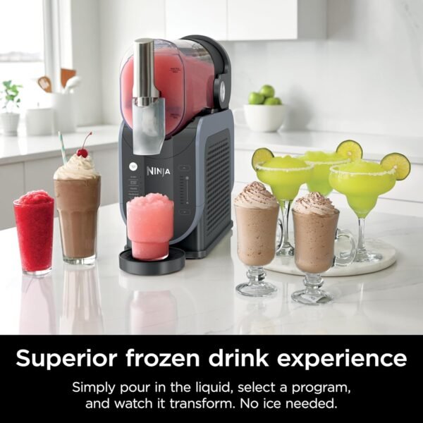 Ninja Slushi Frozen Drink Maker Review RapidChill Technology and 5 Preset Programs
