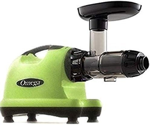 Omega J8006 Nutrition Center Quiet Dual-Stage Slow Speed Masticating Juicer Creates Continuous Fresh Healthy Fruit and Vegetable Juice at 80 Revolutions per Minute High Juice... Omega J8006 Nutrition Center Quiet Dual-Stage Slow Speed Masticating Juicer Creates Continuous Fresh Healthy Fruit and Vegetable Juice at 80 Revolutions per Minute High Juice...