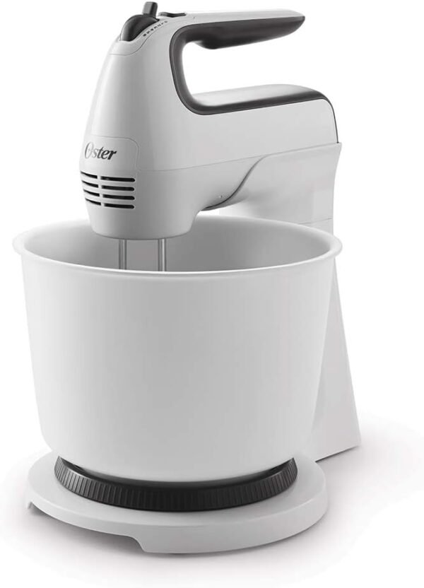 Oster® White hand blender with plastic bowl FPSTHS3610