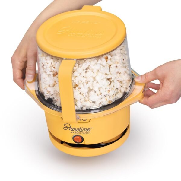 Presto 05206 Popcorn Popper Review Compact Design with Built-In Serving Bowl