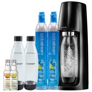 SodaStream 1101098010 Fizzi Sparkling Water Maker, 9.2 x 11.2 x 17.4", Black SodaStream 1101098010 Fizzi Sparkling Water Maker, 9.2 x 11.2 x 17.4", Black