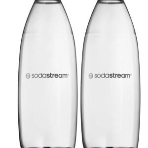 Sodastream, 2 Individual Dishwasher Safe Bottles for Duo, Terra, E-Terra, Art, Gaia, Dark Blue