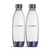 Sodastream DUO Carbonator Bottles Review Dishwasher Safe Dark Blue Reusable