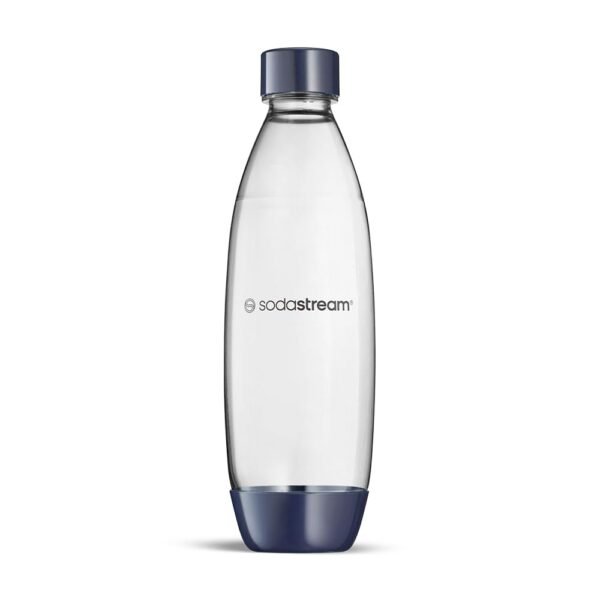 Sodastream DUO Carbonator Bottles Review Dishwasher Safe Dark Blue Reusable