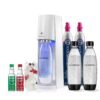 SodaStream E-TERRA Sparkling Water Maker Bundle (White), with CO2, Carbonating Bottles, and bubly Drops Flavors SodaStream E-TERRA Sparkling Water Maker Bundle (White), with CO2, Carbonating Bottles, and bubly Drops Flavors