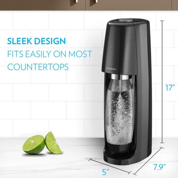 SodaStream Fizzi Soda Maker Review Best Compact Sparkling Water Machine Black