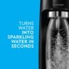 SodaStream Fizzi Soda Maker Review Best Compact Sparkling Water Machine Black