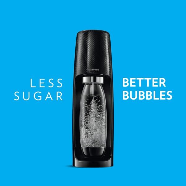 SodaStream Fizzi Soda Maker Review Best Compact Sparkling Water Machine Black