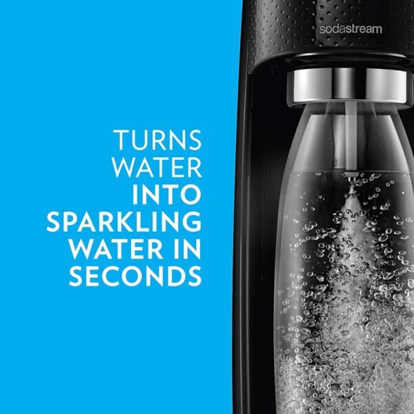 SodaStream Fizzi Soda Maker Review Best Compact Sparkling Water Machine Black