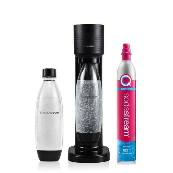 SodaStream Gaia Sparkling Water Maker, Black SodaStream Gaia Sparkling Water Maker, Black